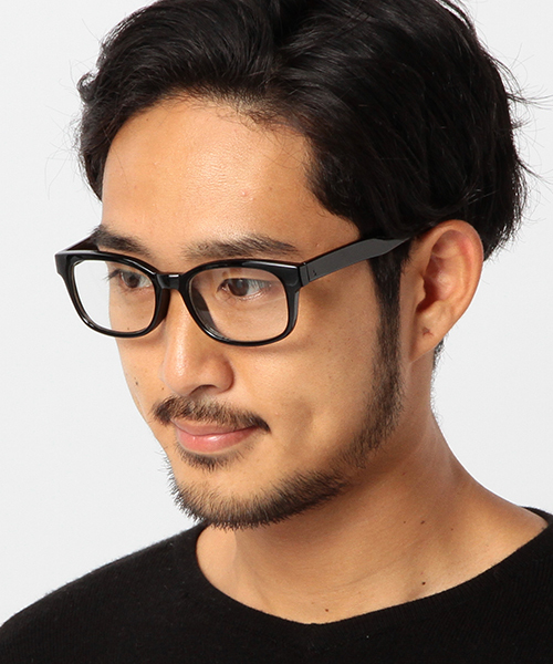 BEAMS（ビームス）の「BEAMS / オリジナル眼鏡 MAKE（メガネ・メンズ・ブラック/ブラウン・ONE SIZE）」の2枚目の写真
