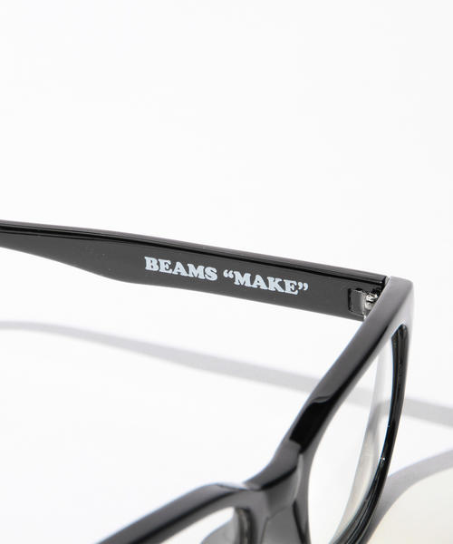 BEAMS（ビームス）の「BEAMS / オリジナル眼鏡 MAKE（メガネ・メンズ・ブラック/ブラウン・ONE SIZE）」の9枚目の写真