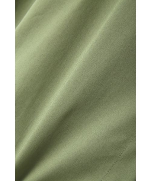 22 OCTOBRE（ヴァンドゥ－オクトーブル）の「◆ストレッチブロードシャツ（シャツ/ブラウス・レディース・ホワイト/オフホワイト/グリーン・38）」の6枚目の写真