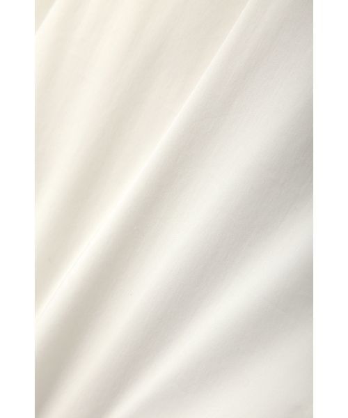 22 OCTOBRE（ヴァンドゥ－オクトーブル）の「◆ストレッチブロードシャツ（シャツ/ブラウス・レディース・ホワイト/オフホワイト/グリーン・38）」の9枚目の写真