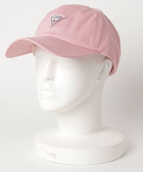 Guess（ゲス）の「【GUESS】TWILL LOW CAP / 【ゲス】ツイル　ロウ　キャップ（キャップ・メンズ・ホワイト/ブラック/ベージュ/ネイビー/ライトグリーン/ライトパープル/ワインレッド/ピンク・FREE）」の7枚目の写真