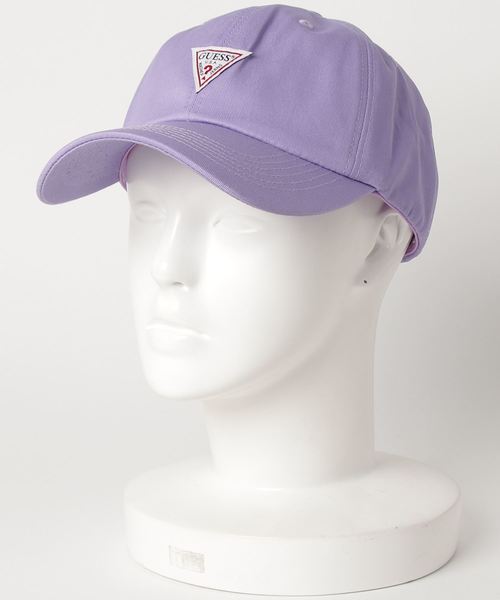 Guess（ゲス）の「【GUESS】TWILL LOW CAP / 【ゲス】ツイル　ロウ　キャップ（キャップ・メンズ・ホワイト/ブラック/ベージュ/ネイビー/ライトグリーン/ライトパープル/ワインレッド/ピンク・FREE）」の16枚目の写真