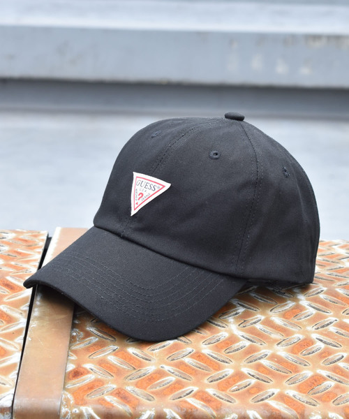 Guess（ゲス）の「【GUESS】TWILL LOW CAP / 【ゲス】ツイル　ロウ　キャップ（キャップ・メンズ・ホワイト/ブラック/ベージュ/ネイビー/ライトグリーン/ライトパープル/ワインレッド/ピンク・FREE）」の14枚目の写真