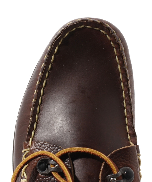 BEAMS（ビームス）の「○YUKETEN TOKYO（モカシン/デッキシューズ・メンズ・ダークブラウン・7/8）」の5枚目の写真