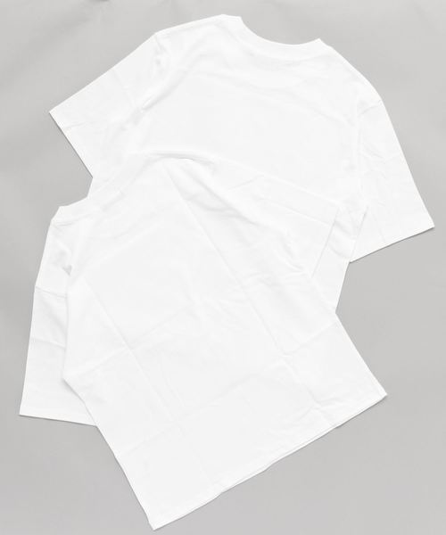 CLANE（クラネ）の「クラネペタルパックTシャツ（Tシャツ/カットソー・レディース・ブラック/ホワイト・1/2）」の6枚目の写真