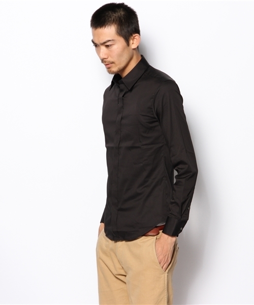 VIA BUS STOP（ヴィアバスストップ）の「WOOYOUNGMI シャツ（シャツ/ブラウス・メンズ・ホワイト系/ブラック系・44/46/48）」の3枚目の写真