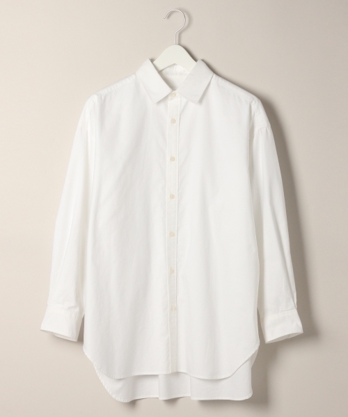 LOWRYS FARM（ローリーズファーム）の「ＲＥＧシャツＬＳ　809261（シャツ/ブラウス・レディース・ブラウン/オフホワイト・MEDIUM/LARGE）」の2枚目の写真