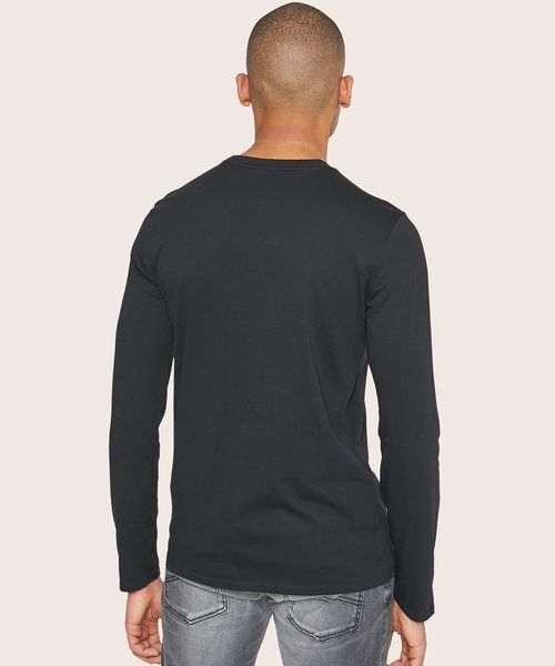 ARMANI EXCHANGE（アルマーニエクスチェンジ）の「【A|Xアルマーニ エクスチェンジ】シャイニーロゴ　ロングTシャツ（Tシャツ/カットソー・メンズ・ホワイト/ブラック・SMALL/MEDIUM/LARGE/X-LARGE/X-SMALL）」の11枚目の写真