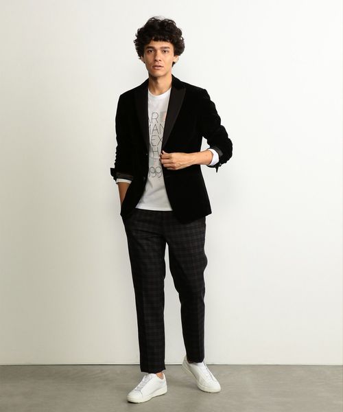 ARMANI EXCHANGE（アルマーニエクスチェンジ）の「【A|Xアルマーニ エクスチェンジ】シャイニーロゴ　ロングTシャツ（Tシャツ/カットソー・メンズ・ホワイト/ブラック・SMALL/MEDIUM/LARGE/X-LARGE/X-SMALL）」の22枚目の写真