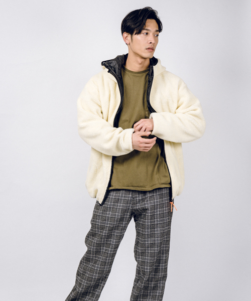 GOOD DEAL（グッドディール）の「【GOOD DEAL / グッドディール】BOA HOOD RE PARKA（その他アウター・レディース・ブラック/ベージュ/ナチュラル・S/M/L）」の3枚目の写真