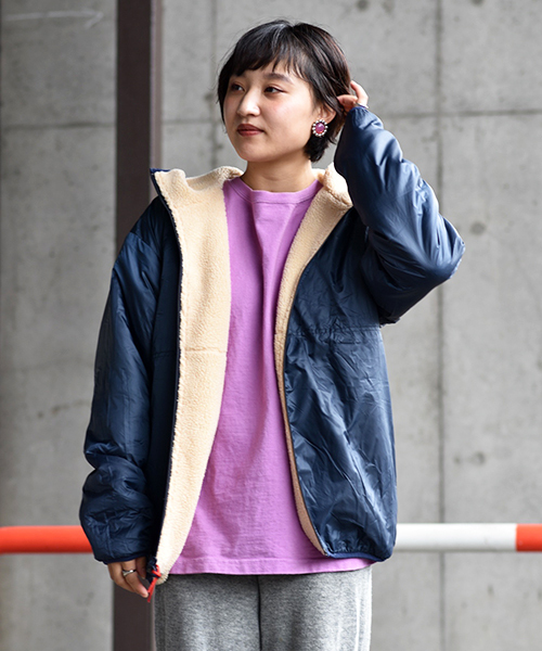 GOOD DEAL（グッドディール）の「【GOOD DEAL / グッドディール】BOA HOOD RE PARKA（その他アウター・レディース・ブラック/ベージュ/ナチュラル・S/M/L）」の5枚目の写真