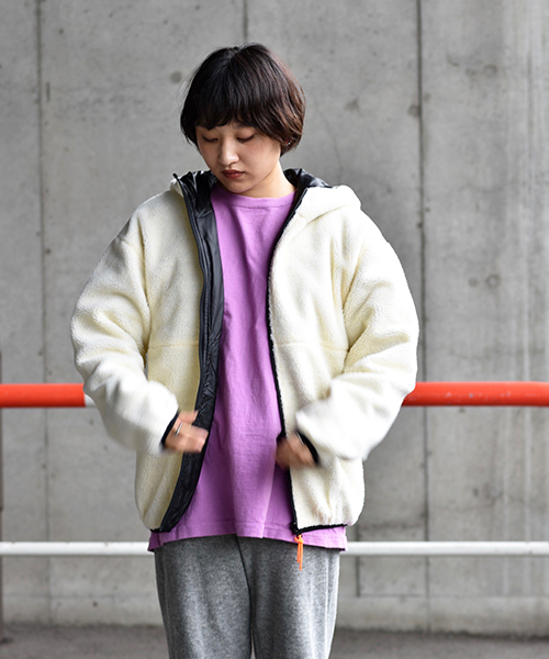 GOOD DEAL（グッドディール）の「【GOOD DEAL / グッドディール】BOA HOOD RE PARKA（その他アウター・レディース・ブラック/ベージュ/ナチュラル・S/M/L）」の20枚目の写真