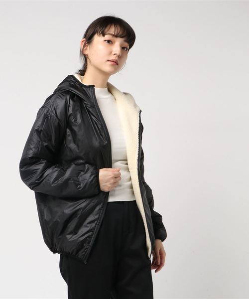 GOOD DEAL（グッドディール）の「【GOOD DEAL / グッドディール】BOA HOOD RE PARKA（その他アウター・レディース・ブラック/ベージュ/ナチュラル・S/M/L）」の16枚目の写真