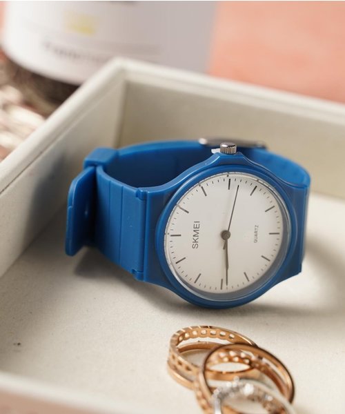 おしゃれスタ（オシャレスタ）の「【OSHARESTA★TOKYO】ウォッチコレクション　スマートカジュアル ウォッチ（アナログ腕時計・レディース・ブラック/シルバー/ゴールド/ブルー/ブルー系その他/グリーン/レッド/ブラック系その他3/ブラック×ホワイト/カーキ/ブラック系その他/ブラック系その他2/ブラック系その他4・FREE）」の10枚目の写真