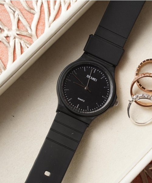 おしゃれスタ（オシャレスタ）の「【OSHARESTA★TOKYO】ウォッチコレクション　スマートカジュアル ウォッチ（アナログ腕時計・レディース・ブラック/シルバー/ゴールド/ブルー/ブルー系その他/グリーン/レッド/ブラック系その他3/ブラック×ホワイト/カーキ/ブラック系その他/ブラック系その他2/ブラック系その他4・FREE）」の6枚目の写真