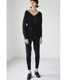 V NECK KNIT ALL IN ONE