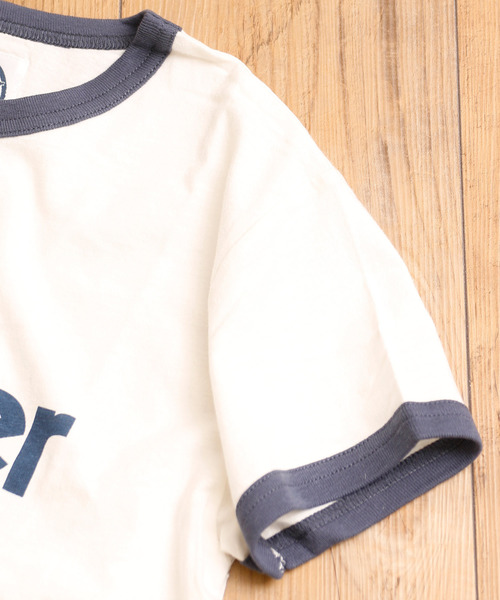 Wrangler(ラングラー)の「Wrangler/ラングラー WASHED LOGO RINGER T-SHIRTS ロゴ リンガー Tシャツ WT5061(Tシャツ/カットソー・レディース・ネイビー/レッド・SMALL/MEDIUM)」の10枚目の写真