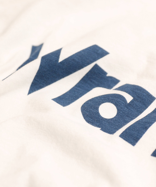 Wrangler(ラングラー)の「Wrangler/ラングラー WASHED LOGO RINGER T-SHIRTS ロゴ リンガー Tシャツ WT5061(Tシャツ/カットソー・レディース・ネイビー/レッド・SMALL/MEDIUM)」の8枚目の写真