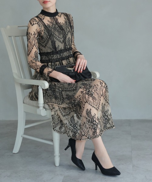 jurer（ジュレ）の「パールリング付きヒールレースグリッターパンプス（パンプス・レディース・ゴールド/ブラック/シルバー/プラチナム・M/S/L/LL）」の10枚目の写真