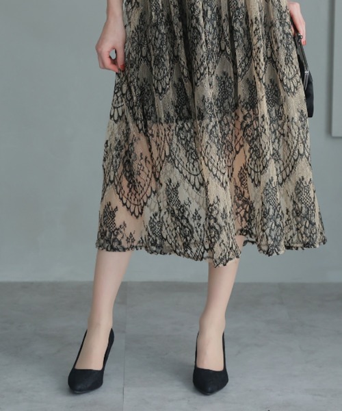 jurer（ジュレ）の「パールリング付きヒールレースグリッターパンプス（パンプス・レディース・ゴールド/ブラック/シルバー/プラチナム・M/S/L/LL）」の11枚目の写真