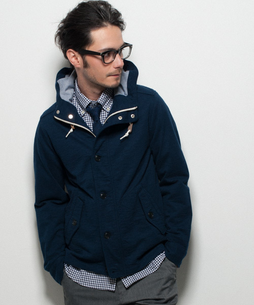 green label relaxing（グリーンレーベルリラクシング）の「▲▲▲◎SLUB/CUT デッキパーカー ◆（パーカー・メンズ・ダークグレー/その他2/その他1/ネイビー/レッド・SMALL/X-LARGE/LARGE/MEDIUM/X-SMALL）」の2枚目の写真