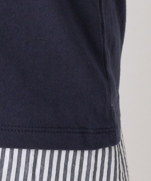 Champion(チャンピオン)の「【Champion】カレッジTシャツ(Tシャツ/カットソー・レディース・オフホワイト/ダークグリーン/パープル系4/ネイビー/イエロー/ワインレッド・02)」の12枚目の写真