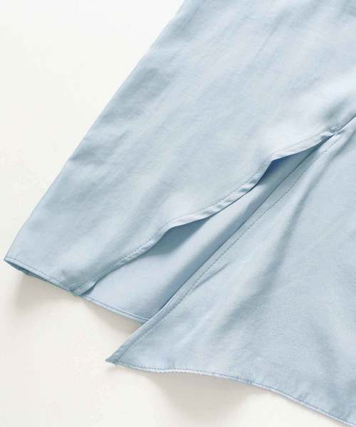 MODE ROBE（モードローブ）の「アシメキャミソール（キャミソール・レディース・ピンク/ベージュ/ブラック/ブルー/ホワイト・FREE）」の13枚目の写真