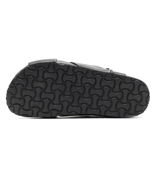 Jeffrey Campbell（ジェフリーキャンベル）の「(JEFFREY CAMPBELL FOR ROSE BUD)HA F1415 FLAT CALF LTH SNDL W/GLD CHAIN&BCKL（サンダル・レディース・ホワイト/ブラック・39/38/37/36）」の8枚目の写真