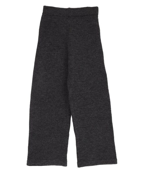 UR'S（ユアーズ）の「ﾆｯﾄﾜｲﾄﾞﾊﾟﾝﾂ（その他パンツ・レディース・ホワイト/チャコール/グレイッシュベージュ・S/M/L）」の5枚目の写真