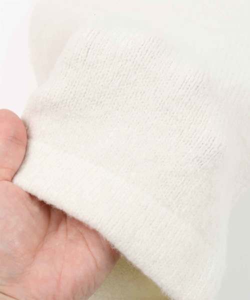 UR'S（ユアーズ）の「ﾆｯﾄﾜｲﾄﾞﾊﾟﾝﾂ（その他パンツ・レディース・ホワイト/チャコール/グレイッシュベージュ・S/M/L）」の6枚目の写真