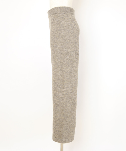 UR'S（ユアーズ）の「ﾆｯﾄﾜｲﾄﾞﾊﾟﾝﾂ（その他パンツ・レディース・ホワイト/チャコール/グレイッシュベージュ・S/M/L）」の12枚目の写真