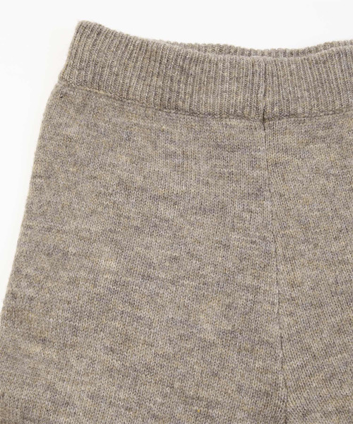 UR'S（ユアーズ）の「ﾆｯﾄﾜｲﾄﾞﾊﾟﾝﾂ（その他パンツ・レディース・ホワイト/チャコール/グレイッシュベージュ・S/M/L）」の10枚目の写真