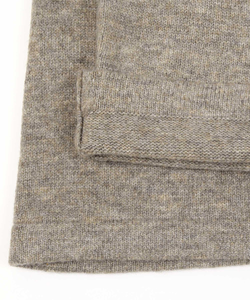 UR'S（ユアーズ）の「ﾆｯﾄﾜｲﾄﾞﾊﾟﾝﾂ（その他パンツ・レディース・ホワイト/チャコール/グレイッシュベージュ・S/M/L）」の8枚目の写真