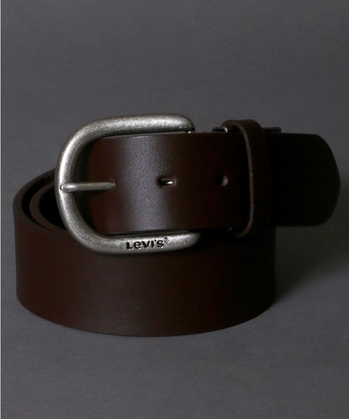 セール】【Levi's】帆型バックル40mmレザーベルト（ベルト