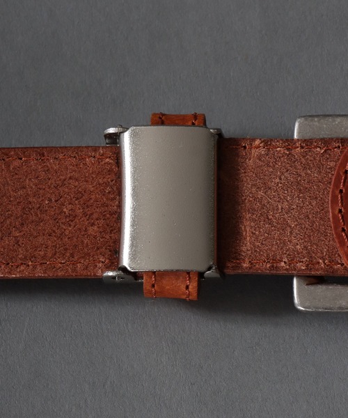 Levi's(リーバイス)の「【Levi's】帆型バックル40mmレザーベルト(ベルト・メンズ・ブラック/ダークブラウン/ブラウン・FREE)」の5枚目の写真