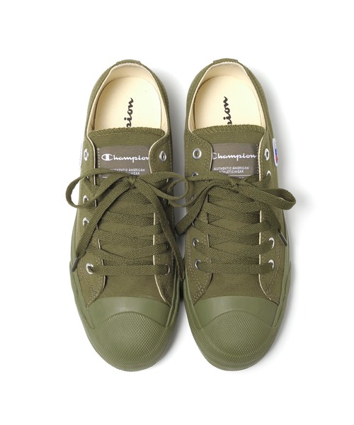 Champion（チャンピオン）の「CHAMPION CP LC010 (チャンピオン ローカットスニーカー)(2colors)(Unisex)(スニーカー)（スニーカー・メンズ・ネイビー/カーキ・24cm/24.5cm/25cm/25.5cm/26cm/26.5cm/27cm/27.5cm/28cm/23.5cm）」の22枚目の写真