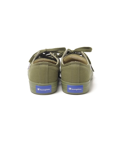 Champion（チャンピオン）の「CHAMPION CP LC010 (チャンピオン ローカットスニーカー)(2colors)(Unisex)(スニーカー)（スニーカー・メンズ・ネイビー/カーキ・24cm/24.5cm/25cm/25.5cm/26cm/26.5cm/27cm/27.5cm/28cm/23.5cm）」の21枚目の写真