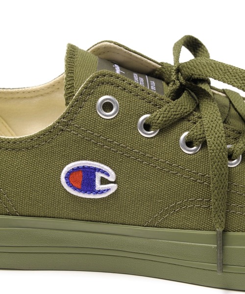 Champion（チャンピオン）の「CHAMPION CP LC010 (チャンピオン ローカットスニーカー)(2colors)(Unisex)(スニーカー)（スニーカー・メンズ・ネイビー/カーキ・24cm/24.5cm/25cm/25.5cm/26cm/26.5cm/27cm/27.5cm/28cm/23.5cm）」の19枚目の写真