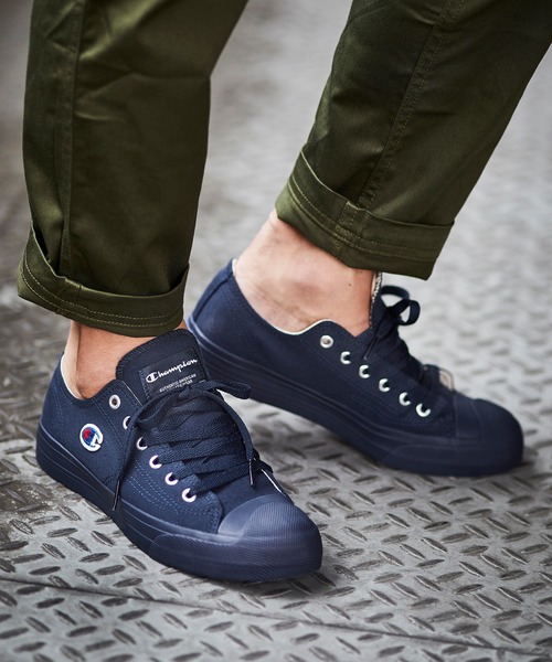 Champion（チャンピオン）の「CHAMPION CP LC010 (チャンピオン ローカットスニーカー)(2colors)(Unisex)(スニーカー)（スニーカー・メンズ・ネイビー/カーキ・24cm/24.5cm/25cm/25.5cm/26cm/26.5cm/27cm/27.5cm/28cm/23.5cm）」の16枚目の写真