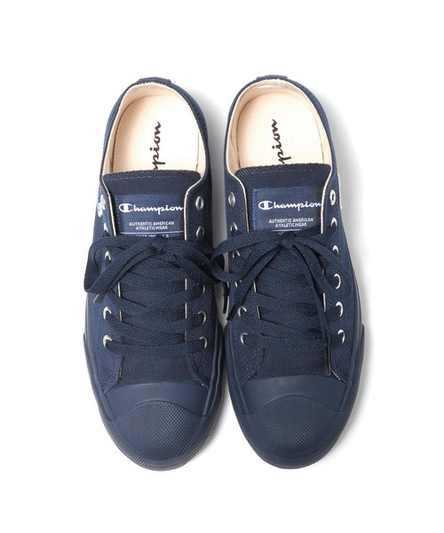 Champion（チャンピオン）の「CHAMPION CP LC010 (チャンピオン ローカットスニーカー)(2colors)(Unisex)(スニーカー)（スニーカー・メンズ・ネイビー/カーキ・24cm/24.5cm/25cm/25.5cm/26cm/26.5cm/27cm/27.5cm/28cm/23.5cm）」の11枚目の写真