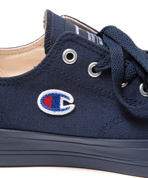 Champion（チャンピオン）の「CHAMPION CP LC010 (チャンピオン ローカットスニーカー)(2colors)(Unisex)(スニーカー)（スニーカー・メンズ・ネイビー/カーキ・24cm/24.5cm/25cm/25.5cm/26cm/26.5cm/27cm/27.5cm/28cm/23.5cm）」の9枚目の写真