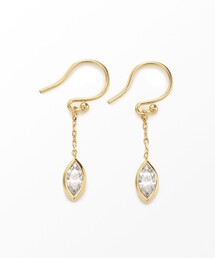 ジルコニア×バー ピアス（ピアス（両耳用））｜Jouete（ジュエッテ）の