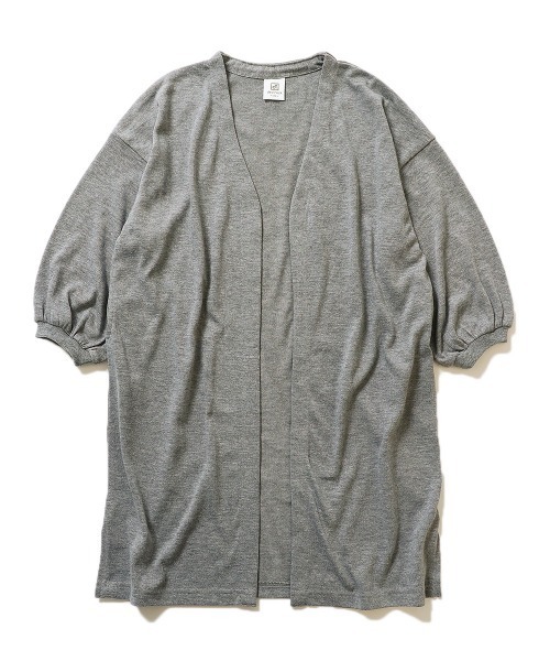 devirock(デビロック)の「ロング丈長袖カーディガン(カーディガン/ボレロ・キッズ・パープル系その他/ライトブラウン/杢グレー/ネイビー/ライトベージュ/ブラック・150cm/120cm/130cm/100cm/160cm/140cm/110cm)」の13枚目の写真