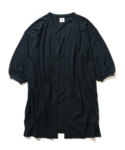 devirock(デビロック)の「ロング丈長袖カーディガン(カーディガン/ボレロ・キッズ・パープル系その他/ライトブラウン/杢グレー/ネイビー/ライトベージュ/ブラック・150cm/120cm/130cm/100cm/160cm/140cm/110cm)」の16枚目の写真