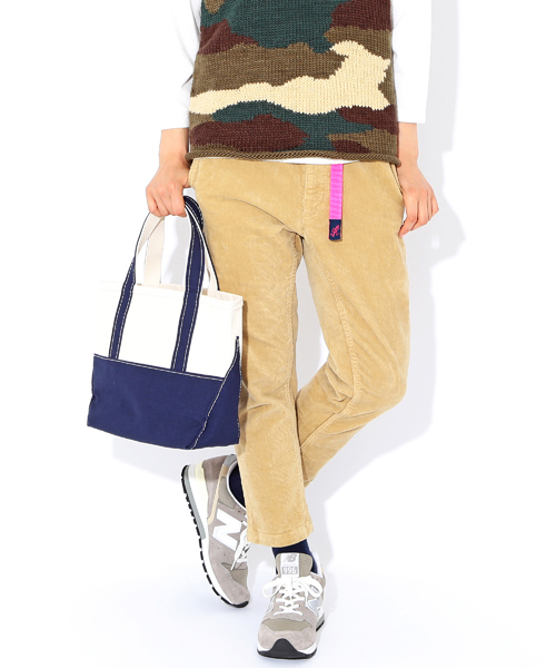 BEAMS BOY(ビームスボーイ)の「GRAMICCI / コーデュロイ クロップドパンツ SPECIAL(その他パンツ・レディース・ホワイト/ベージュ/ネイビー・ONE SIZE)」の1枚目の写真