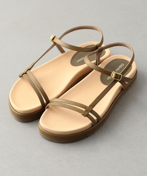 ODETTE E ODILE（オデットエオディール）の「OFD ラップベルト サンダル15（サンダル・レディース・オリーブ/ブラック/オフホワイト・37/35/36）」の3枚目の写真