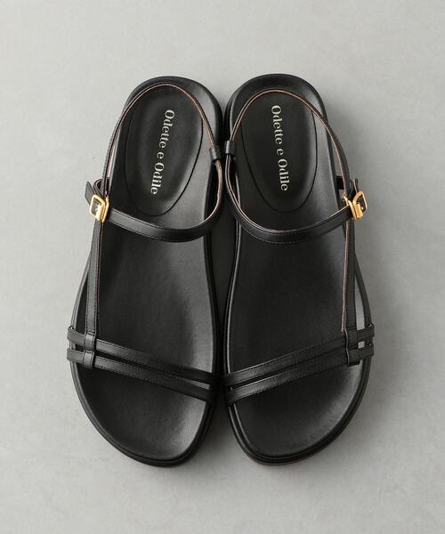 ODETTE E ODILE（オデットエオディール）の「OFD ラップベルト サンダル15（サンダル・レディース・オリーブ/ブラック/オフホワイト・37/35/36）」の8枚目の写真
