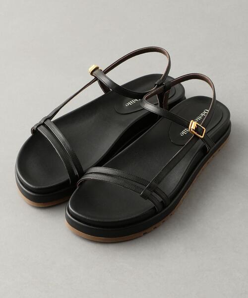 ODETTE E ODILE（オデットエオディール）の「OFD ラップベルト サンダル15（サンダル・レディース・オリーブ/ブラック/オフホワイト・37/35/36）」の5枚目の写真