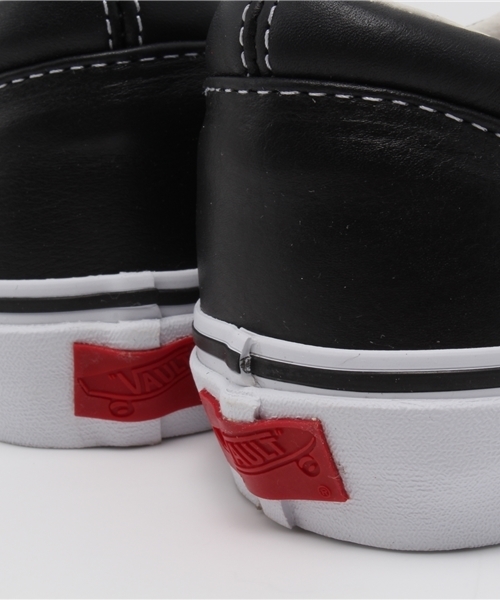 BEAMS BOY（ビームスボーイ）の「VANS / VAULT レザースリッポン（スニーカー・レディース・ホワイト/ブラック・5/4h/5h/6/6h）」の8枚目の写真