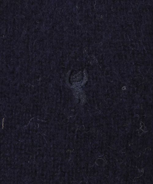 coen（コーエン）の「シャギードッククルーネックニット（ニット/セーター・メンズ・オフホワイト/ライトグレー/ネイビー/マスタード・MEDIUM/LARGE/SMALL/X-LARGE）」の14枚目の写真